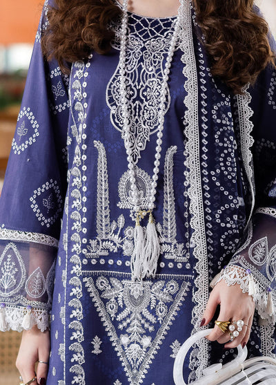 Afterhours by Mahnur Embroidered Lawn Suits Unstitched 3 Piece MN25AH D-6 Garden Glee