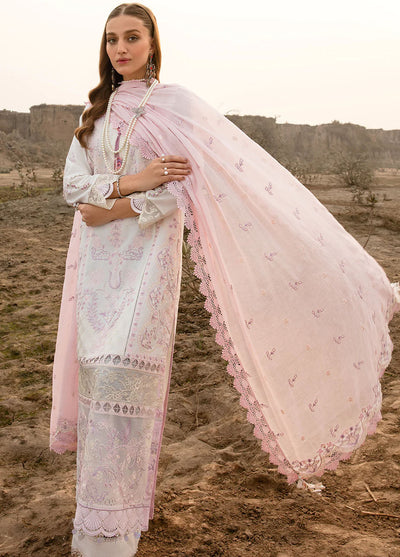 Aghaaz by Declare Luxury Unstitched Lawn Collection 2024 U1130