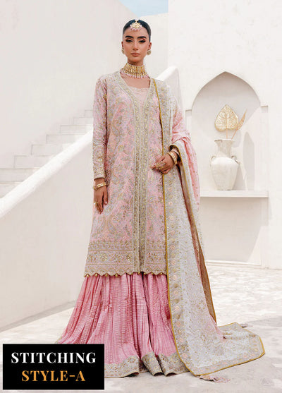 Aik Atelier Embroidered Katan Silk Suits Unstitched 3 Piece AIK25WU D-07