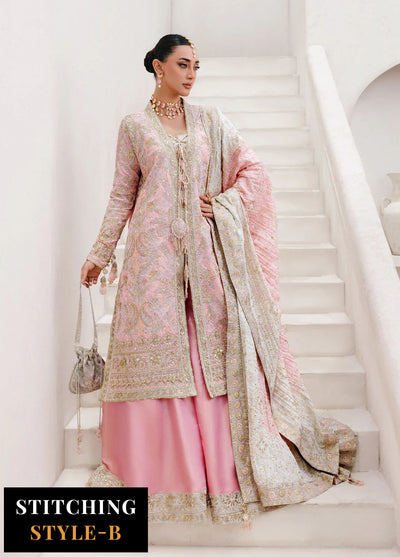 Aik Atelier Embroidered Katan Silk Suits Unstitched 3 Piece AIK25WU D-07