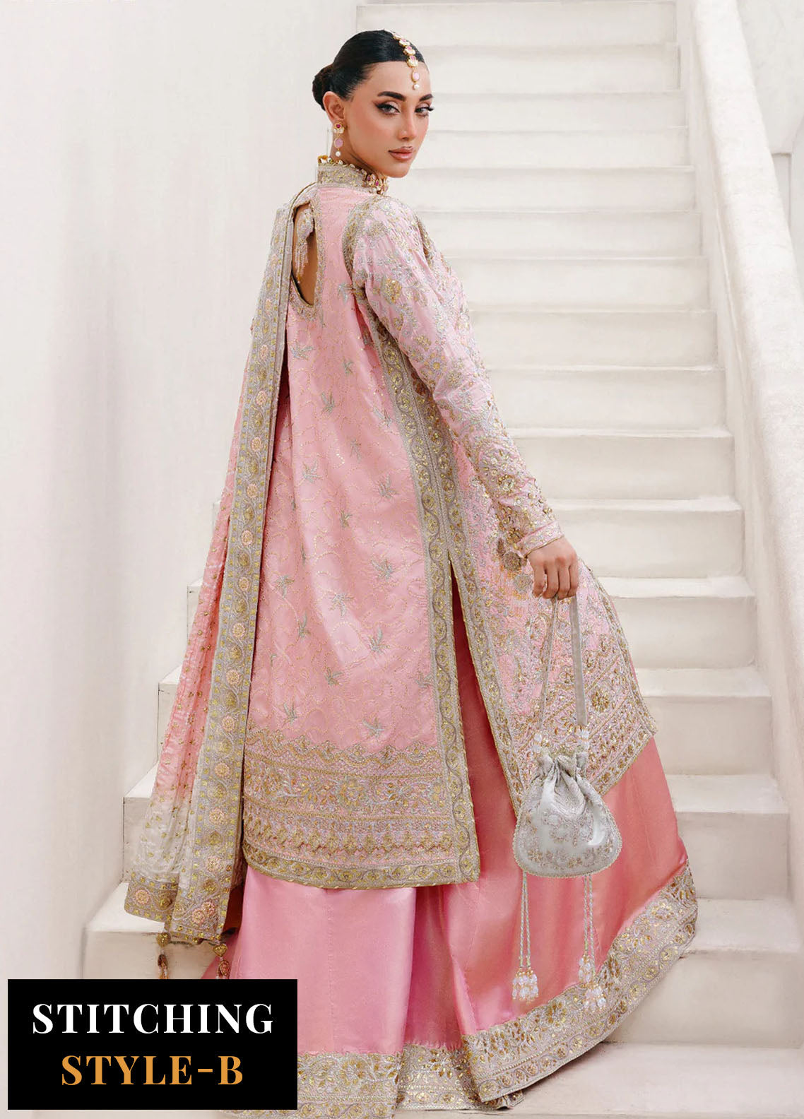 Aik Atelier Embroidered Katan Silk Suits Unstitched 3 Piece AIK25WU D-07