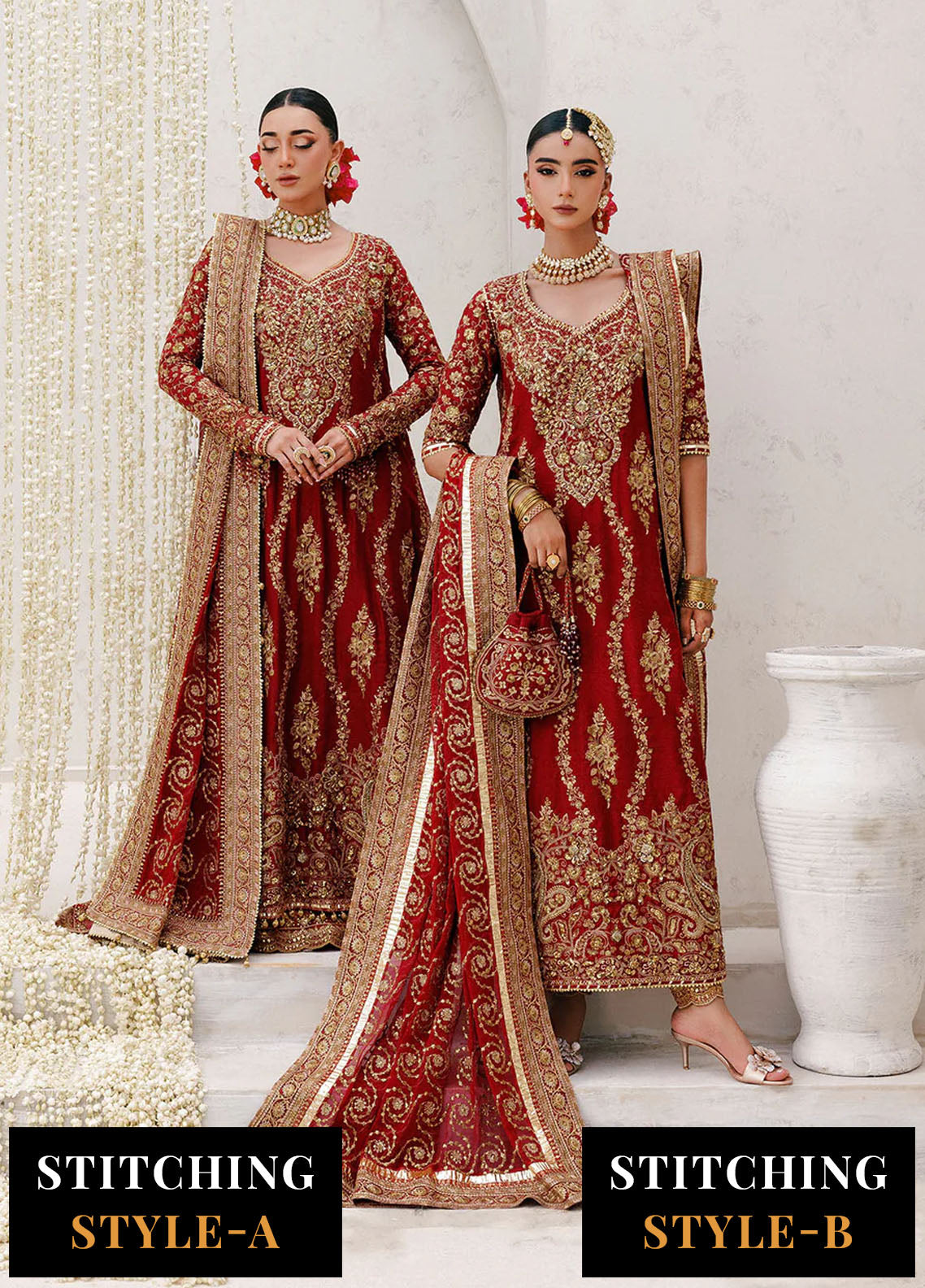 Aik Atelier Embroidered Khaadi Net Suits Unstitched 3 Piece AIK25WU D-01