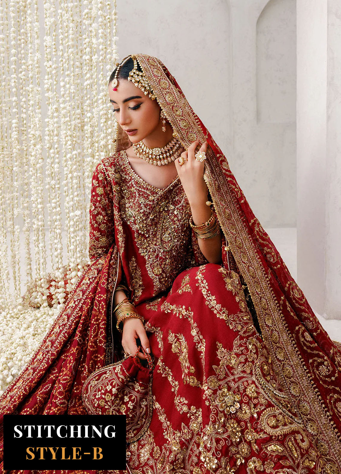 Aik Atelier Embroidered Khaadi Net Suits Unstitched 3 Piece AIK25WU D-01
