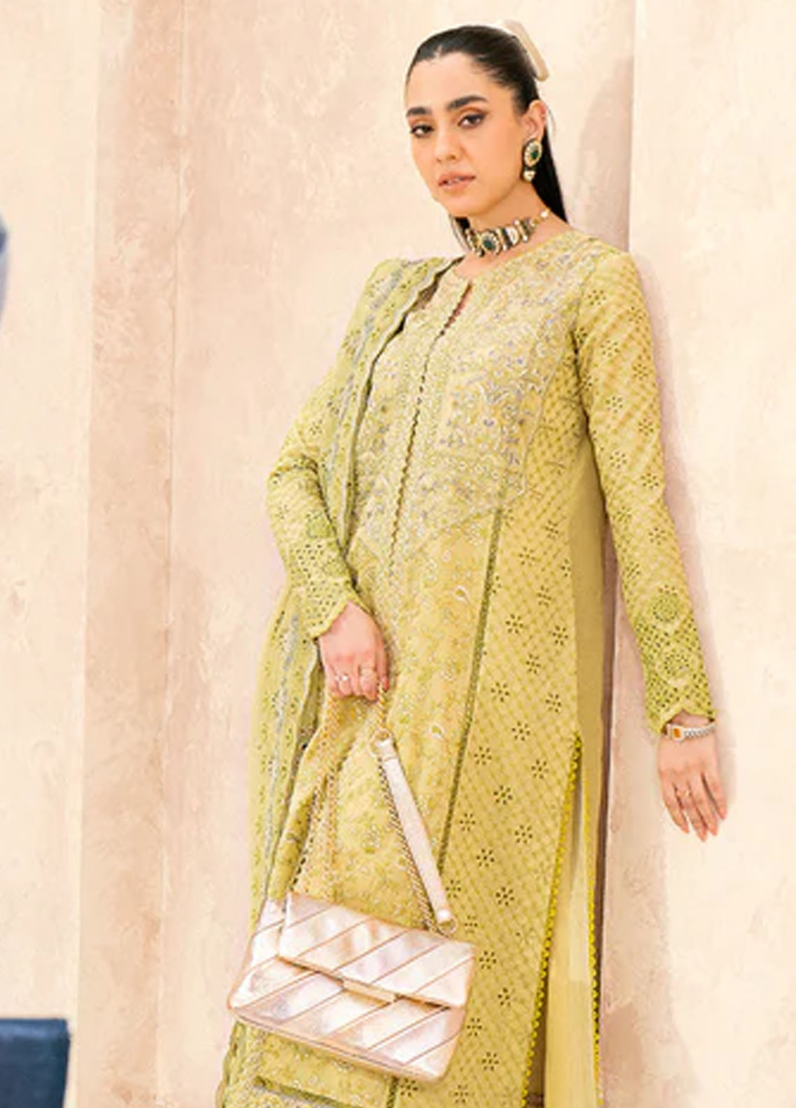 Aik Atelier Unstitched Lawn Eid Edit 2024 Vol-3  LOOK 01 B