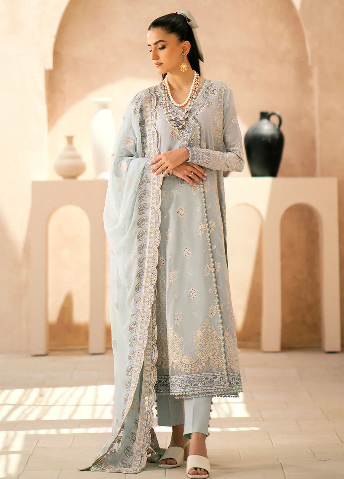 Aik Atelier Unstitched Lawn Eid Edit 2024 Vol-3  LOOK 04 B