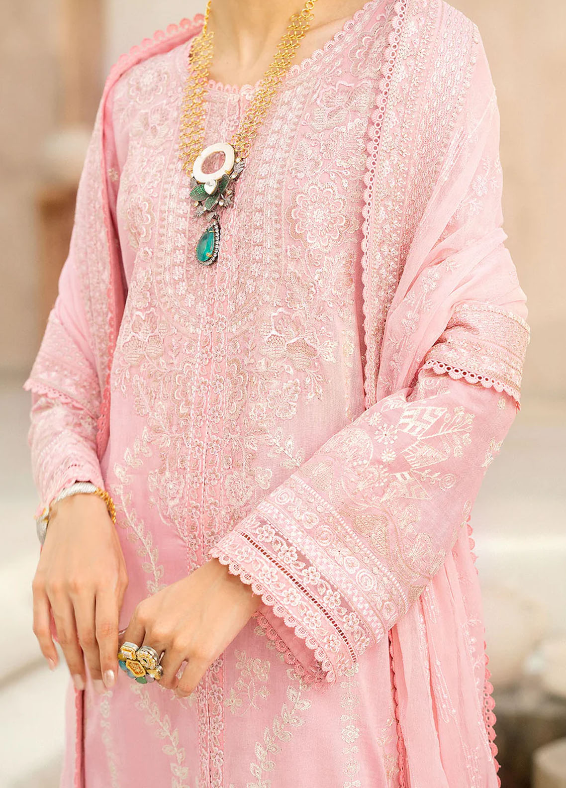 Aik Atelier Unstitched Lawn Eid Edit 2024 Vol-3  LOOK 05 A