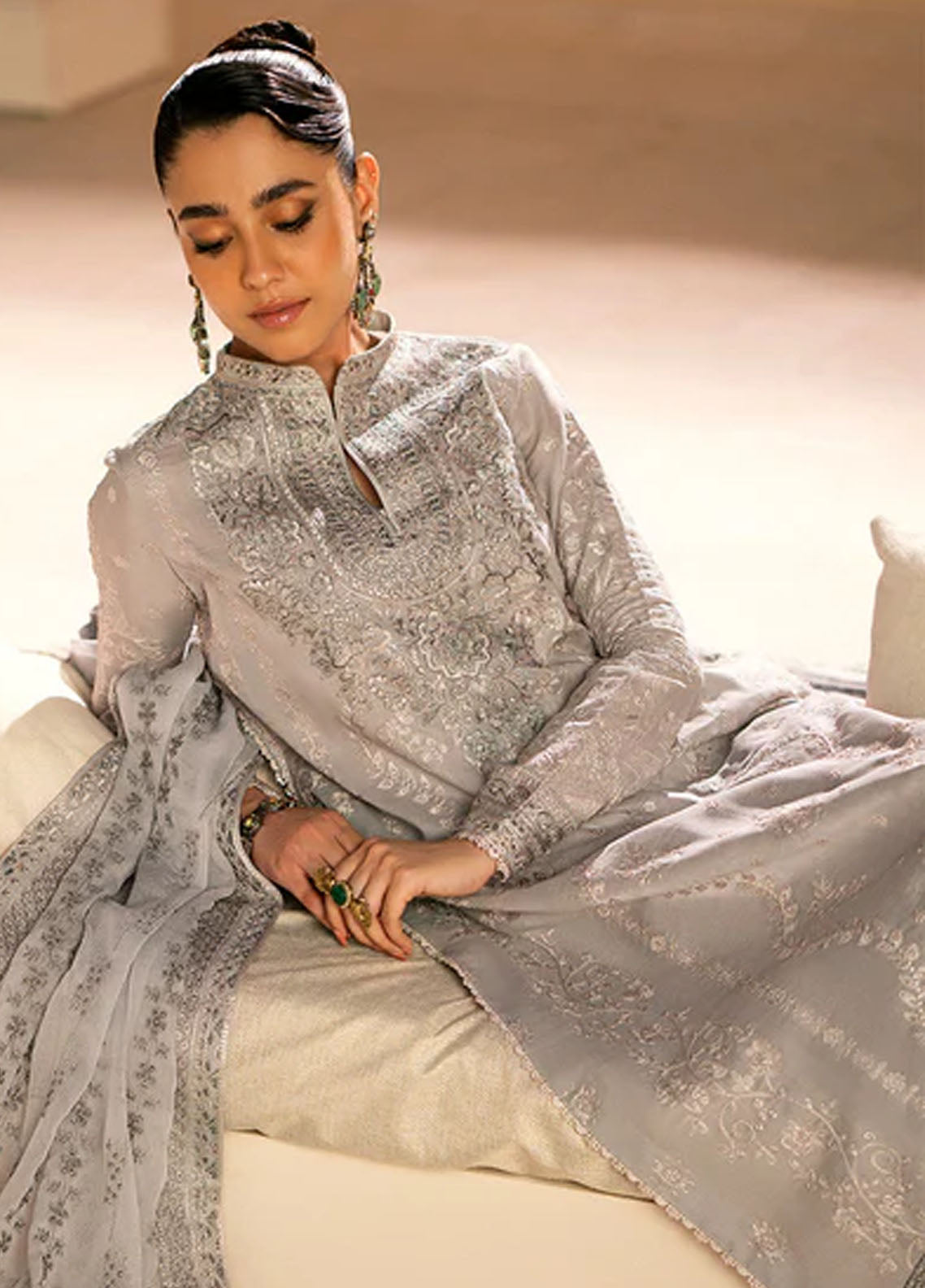 Aik Atelier Unstitched Lawn Eid Edit 2024 Vol-3   LOOK 05 B