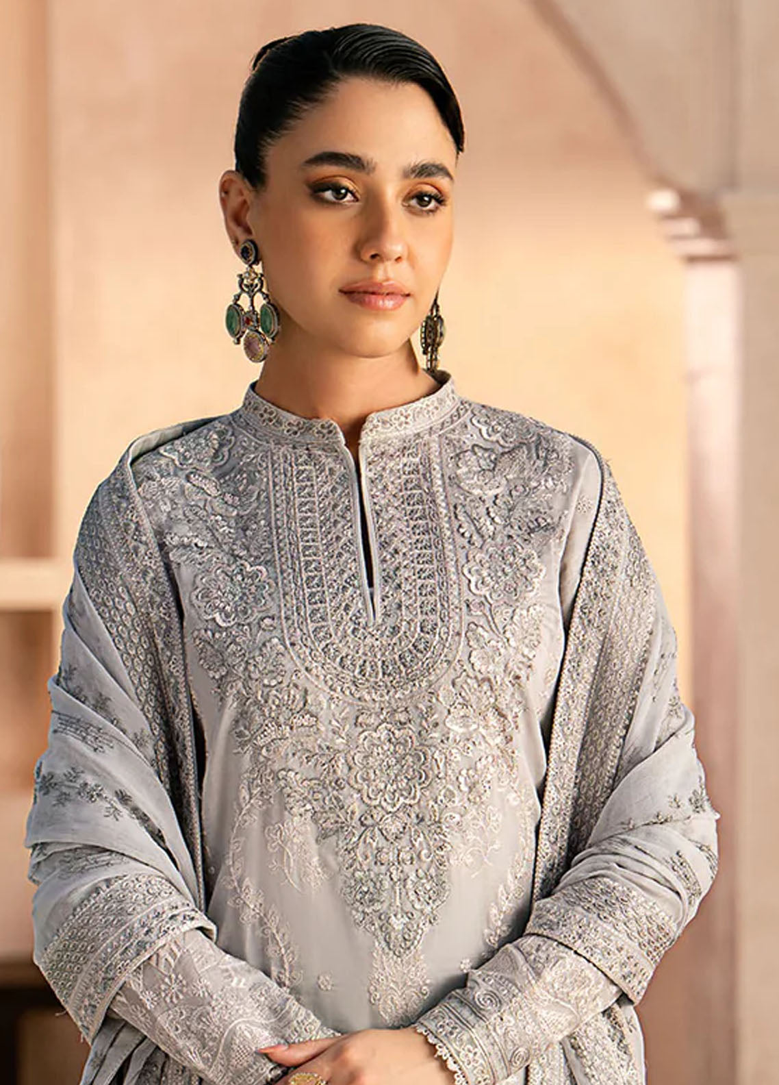 Aik Atelier Unstitched Lawn Eid Edit 2024 Vol-3   LOOK 05 B