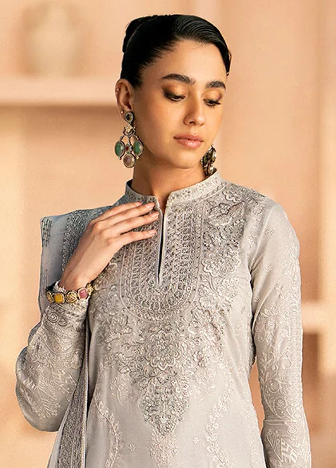 Aik Atelier Unstitched Lawn Eid Edit 2024 Vol-3   LOOK 05 B