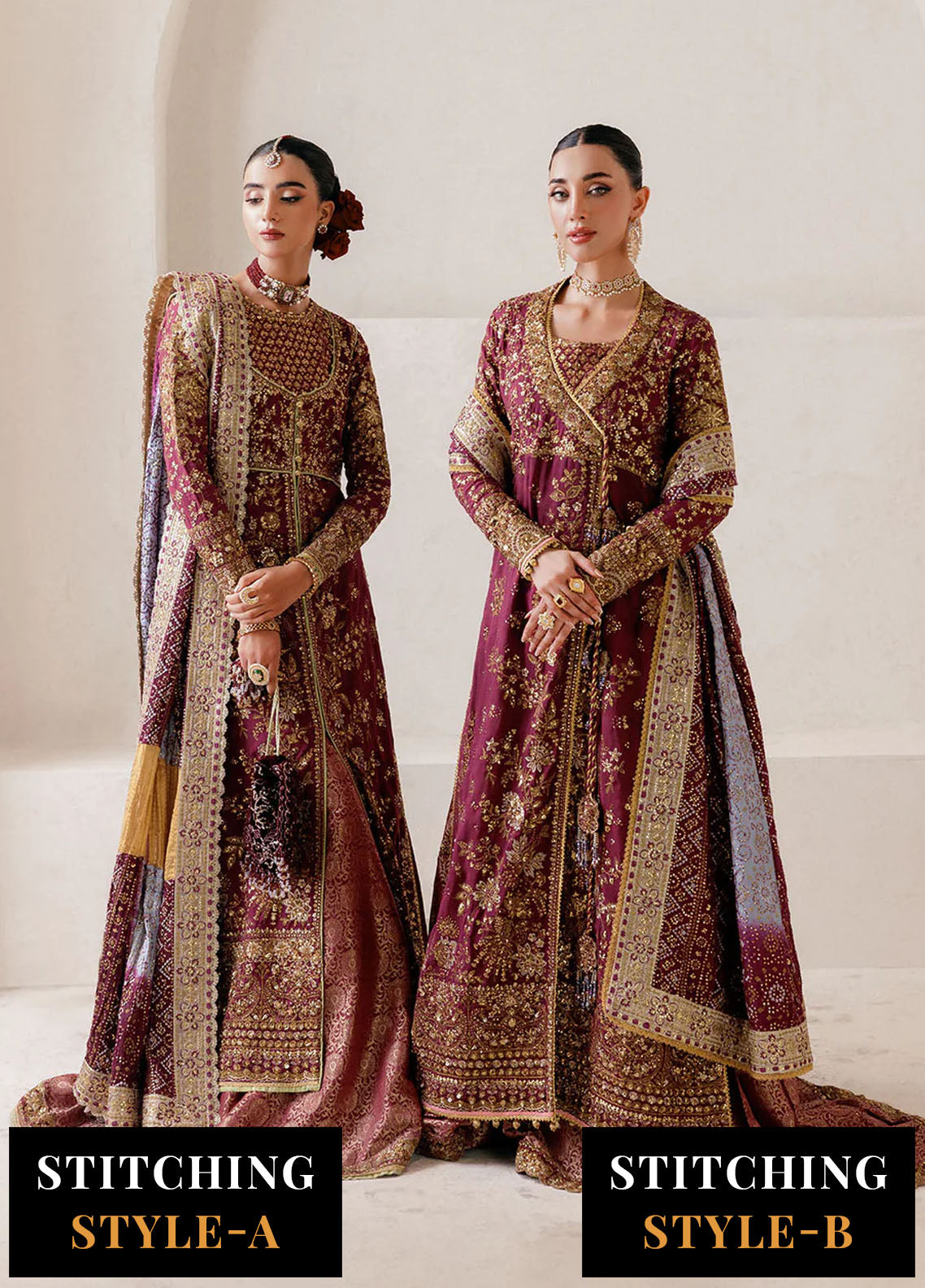 Aik Atelier Embroidered Silk Suits Unstitched 3 Piece AIK25WU D-04