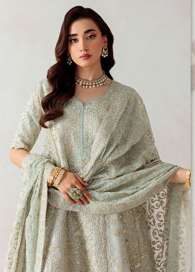 Aik Atelier Embroidered Tissue Suits Unstitched 3 Piece AIK25UF D-03