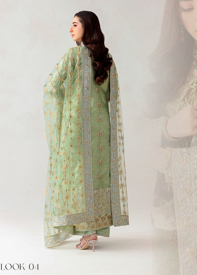 Aik Atelier Embroidered Tissue Suits Unstitched 3 Piece AIK25UF D-04