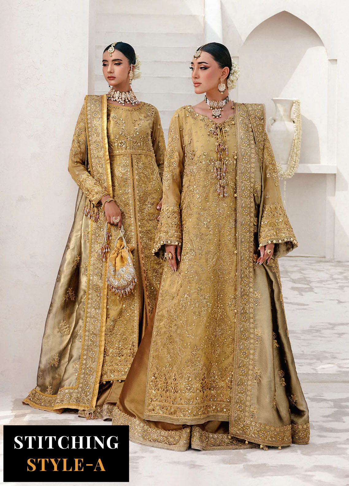 Aik Atelier Embroidered Zari Net Suits Unstitched 3 Piece AIK25WU D-10