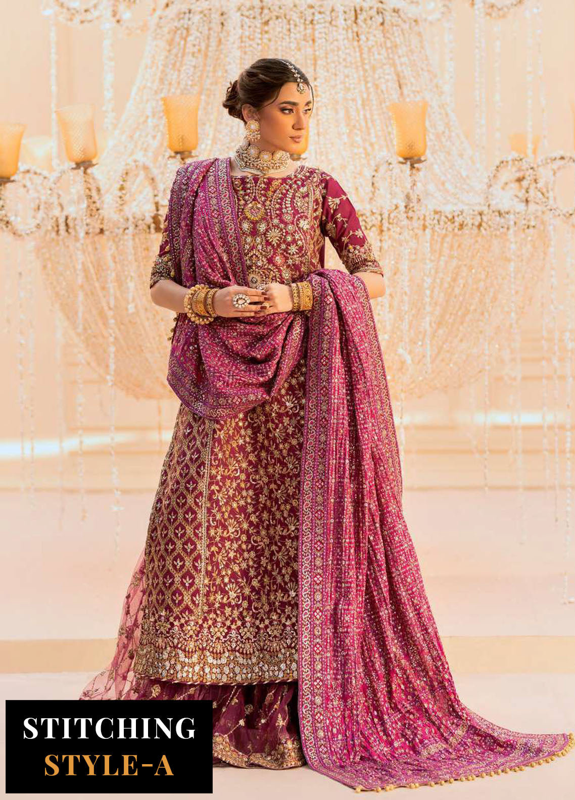 Aik Atelier Embroidered Kataan Silk Suit Unstitched 3 Piece Look-10