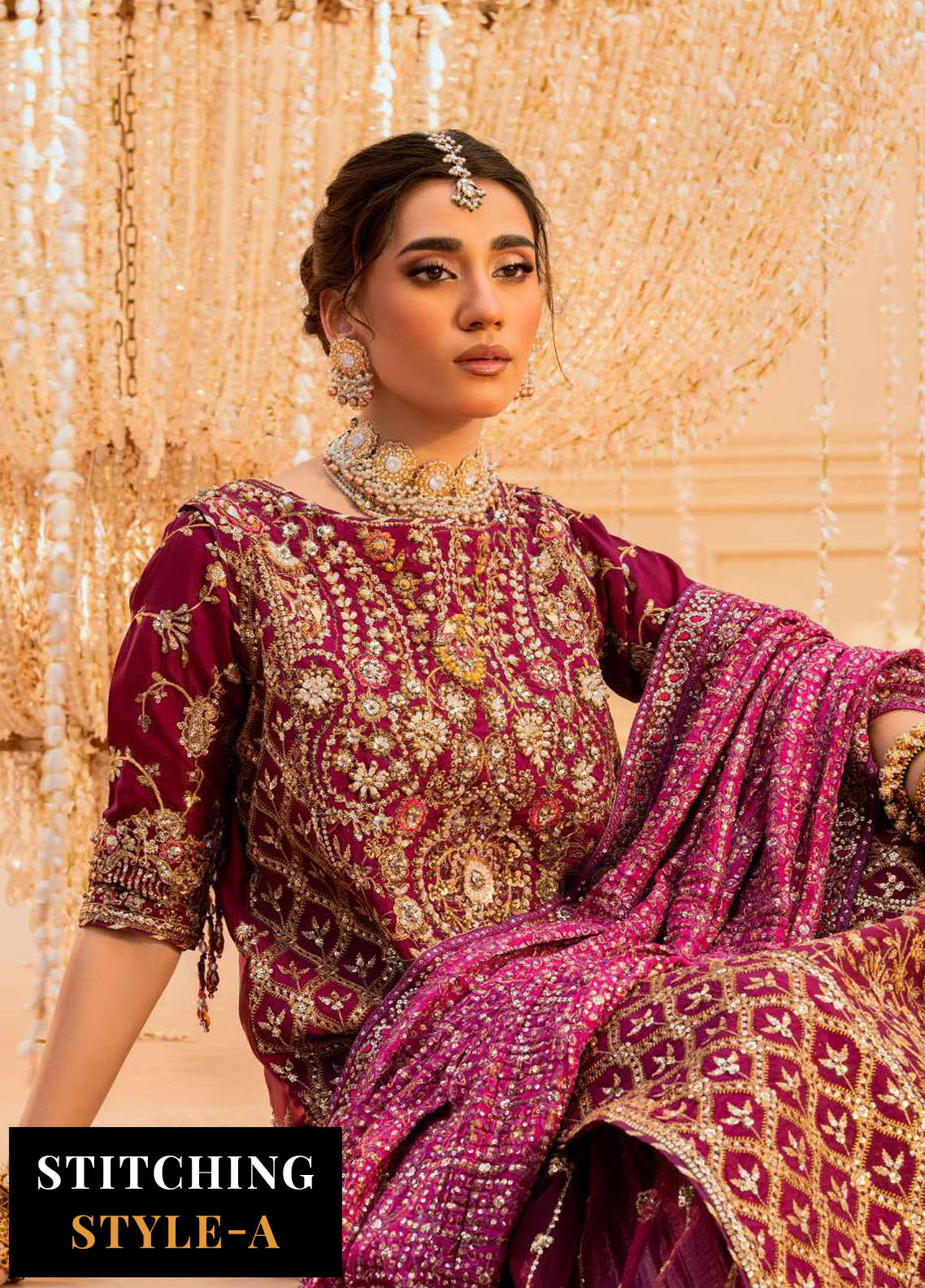 Aik Atelier Embroidered Kataan Silk Suit Unstitched 3 Piece Look-10