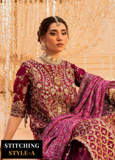 Aik Atelier Embroidered Kataan Silk Suit Unstitched 3 Piece Look-10