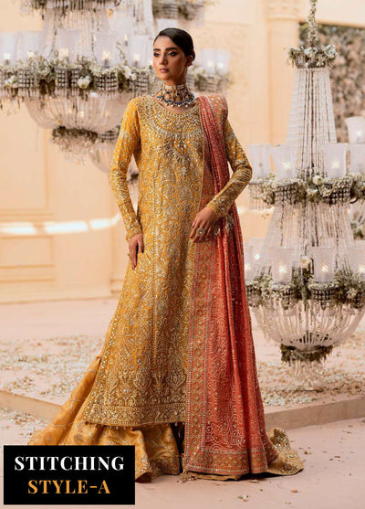 Aik Atelier Embroidered Khaadi Net Suit Unstitched 3 Piece Look-08