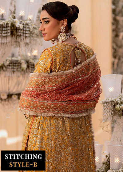 Aik Atelier Embroidered Khaadi Net Suit Unstitched 3 Piece Look-08