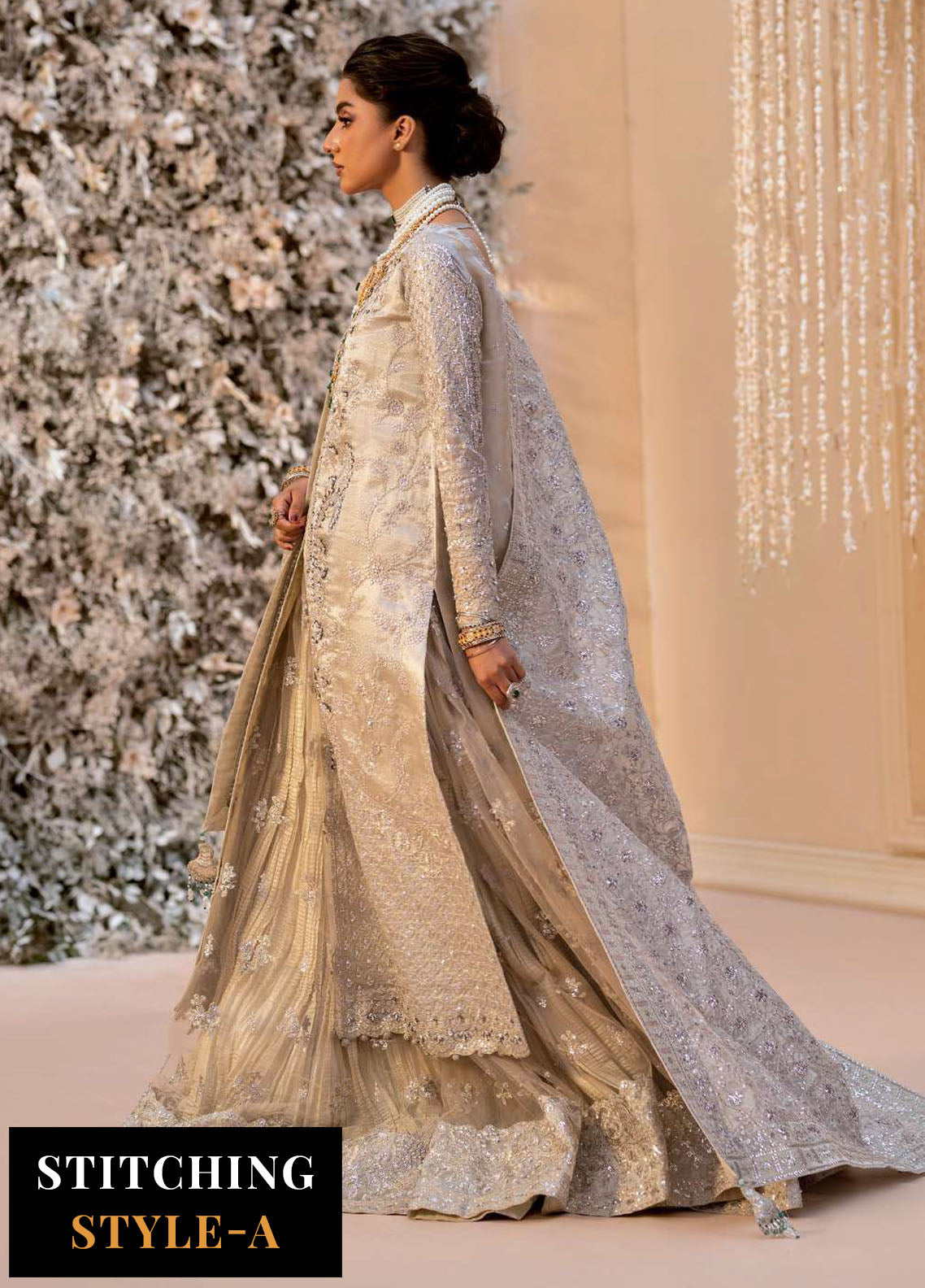 Aik Atelier Embroidered Kundan Zari Suit Unstitched 3 Piece Look-09
