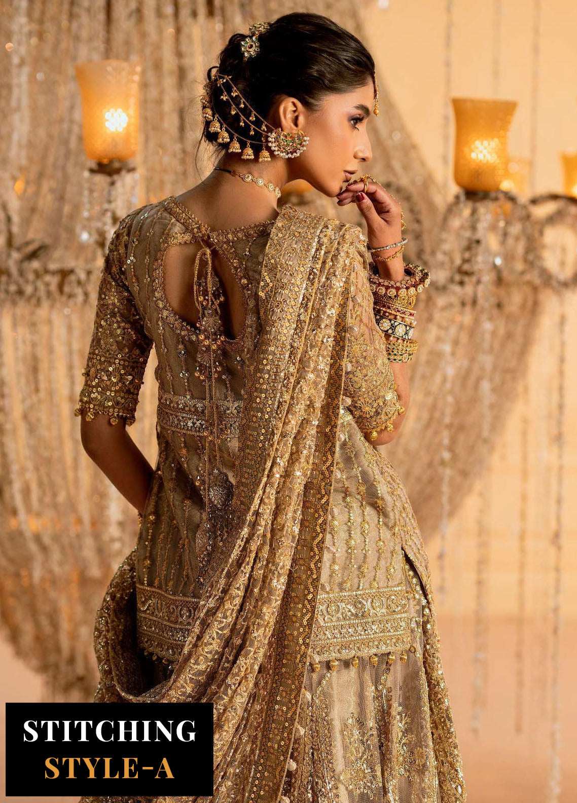 Aik Atelier Embroidered Net Suit Unstitched 3 Piece Look-05