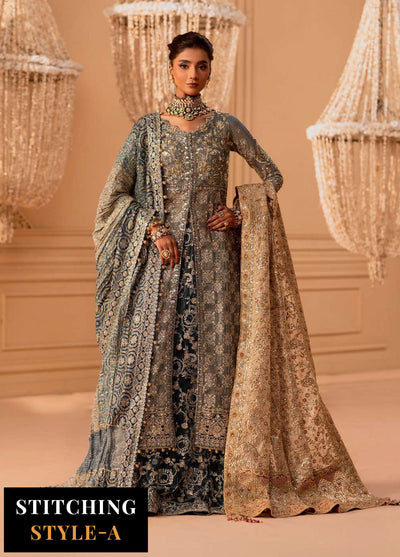 Aik Atelier Embroidered Net Suit Unstitched 3 Piece  Look-06
