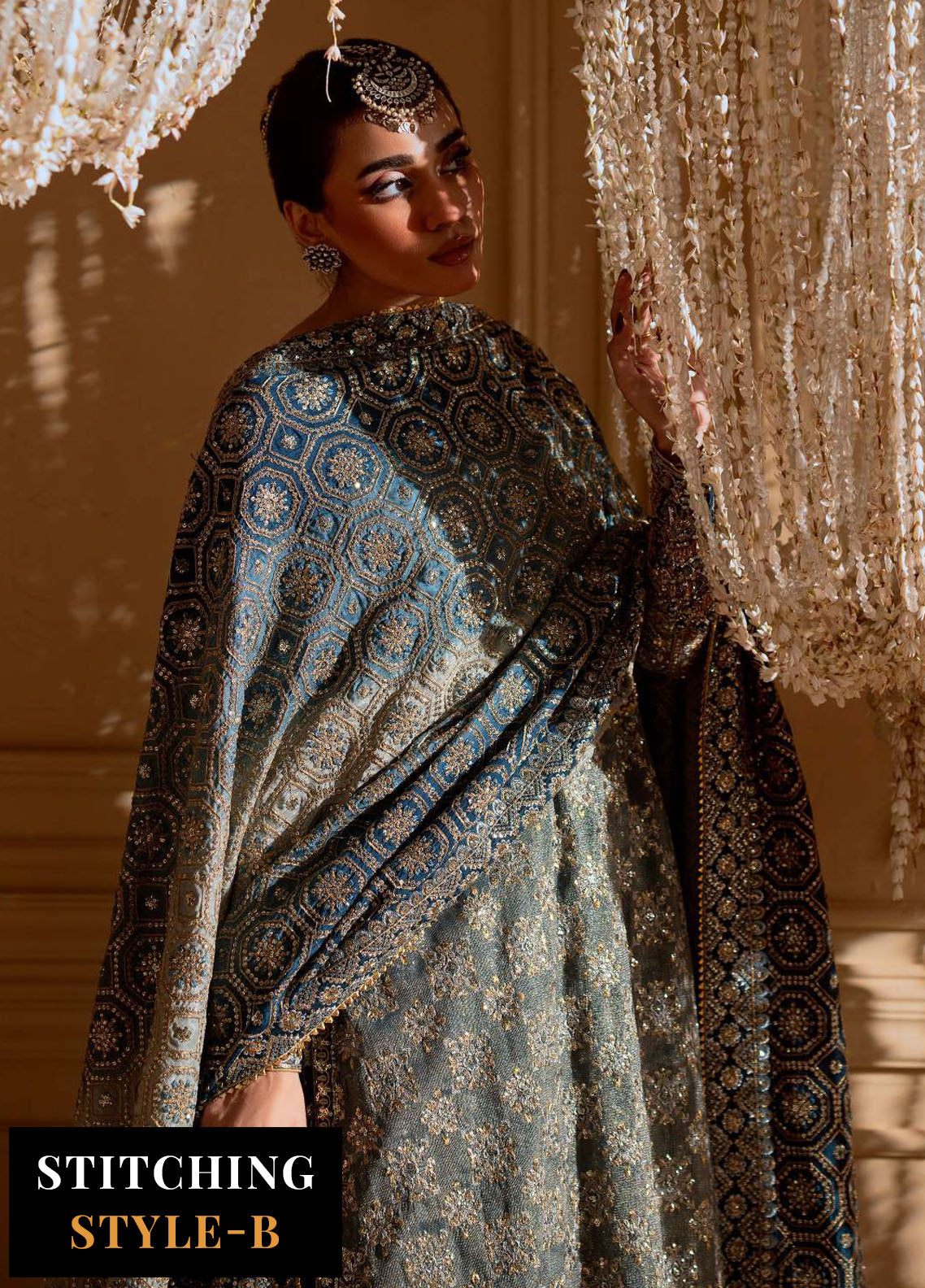 Aik Atelier Embroidered Net Suit Unstitched 3 Piece  Look-06