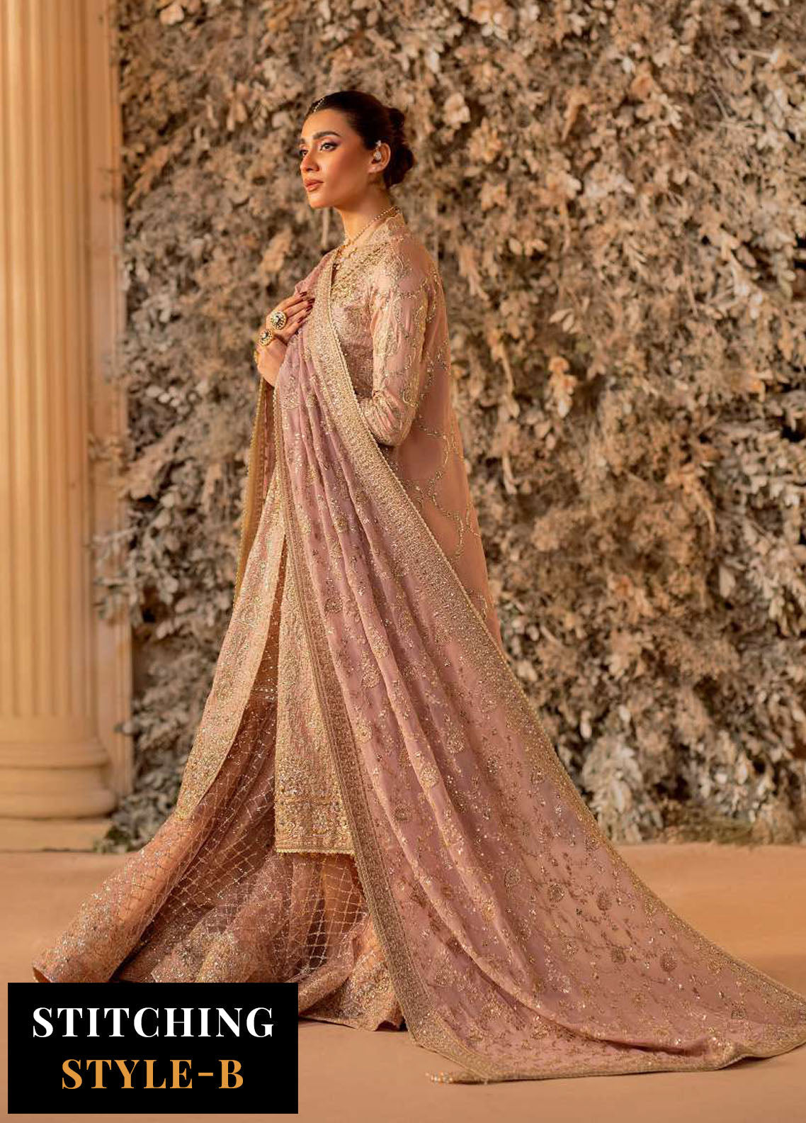 Aik Atelier Embroidered Net Suit Unstitched 3 Piece Look-07