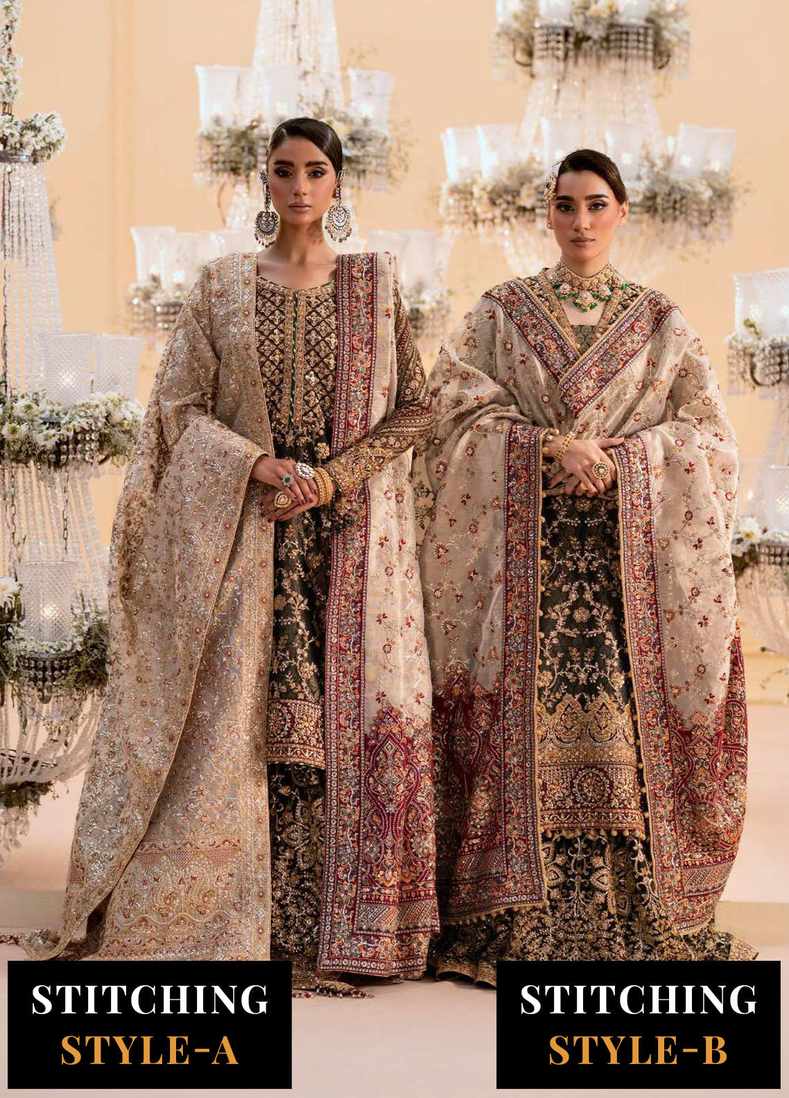 Aik Atelier Embroidered Organza Suit Unstitched 3 Piece Look-04