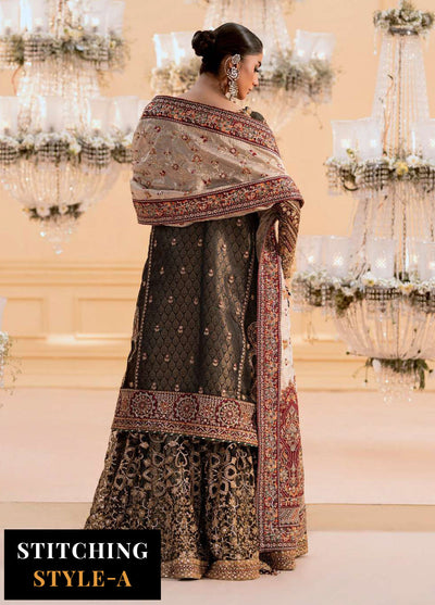 Aik Atelier Embroidered Organza Suit Unstitched 3 Piece Look-04