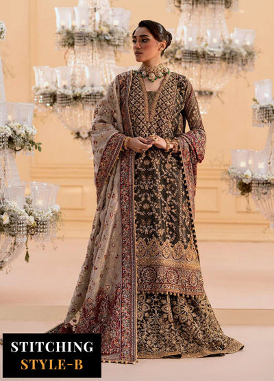 Aik Atelier Embroidered Organza Suit Unstitched 3 Piece Look-04
