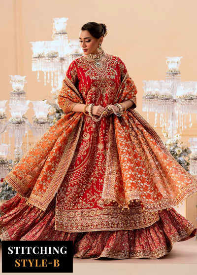 Aik Atelier Embroidered Silk Suit Unstitched 3 Piece Look-01