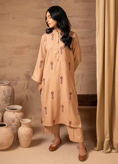 Alaia by Muraad Pret Embroidered Alpine Peach 2 Piece Suit Ahvi