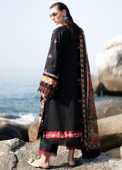 Alif by AJR Couture Signature Luxury Lawn 2024 ASL-03 Noir