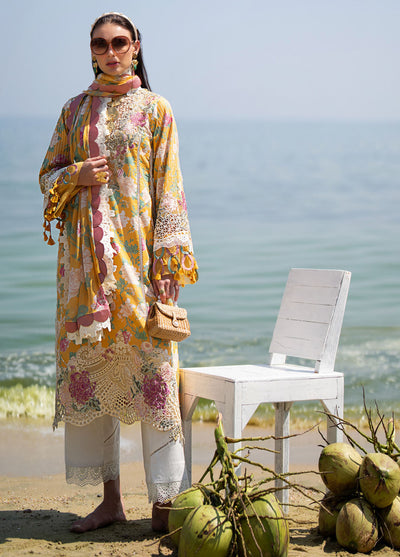 Alif by AJR Couture Signature Luxury Lawn 2024 ASL-07 Sunlit