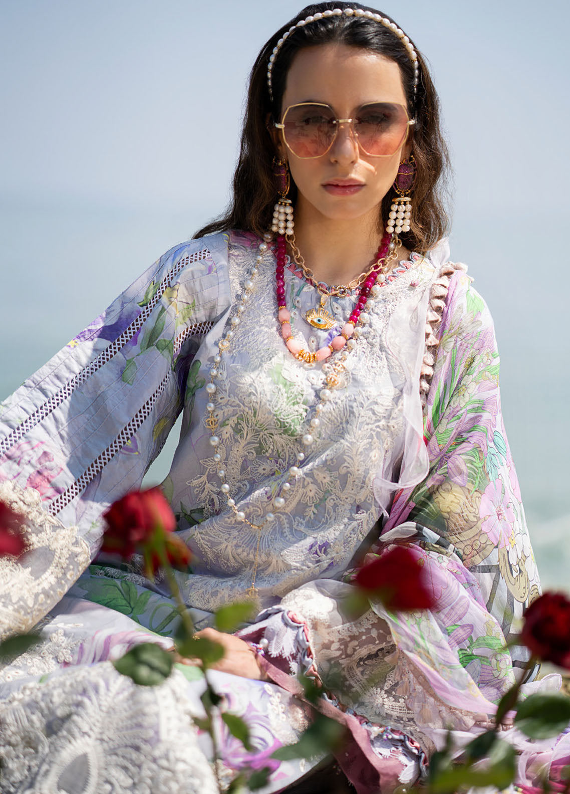 Alif by AJR Couture Signature Luxury Lawn 2024 ASL-09 Lyra