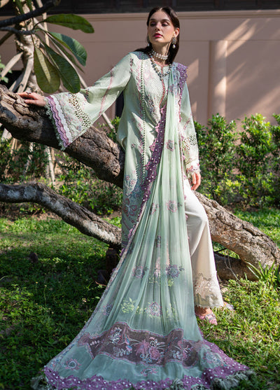 Alif by AJR Couture Signature Luxury Lawn 2024 ASL-10 Aura