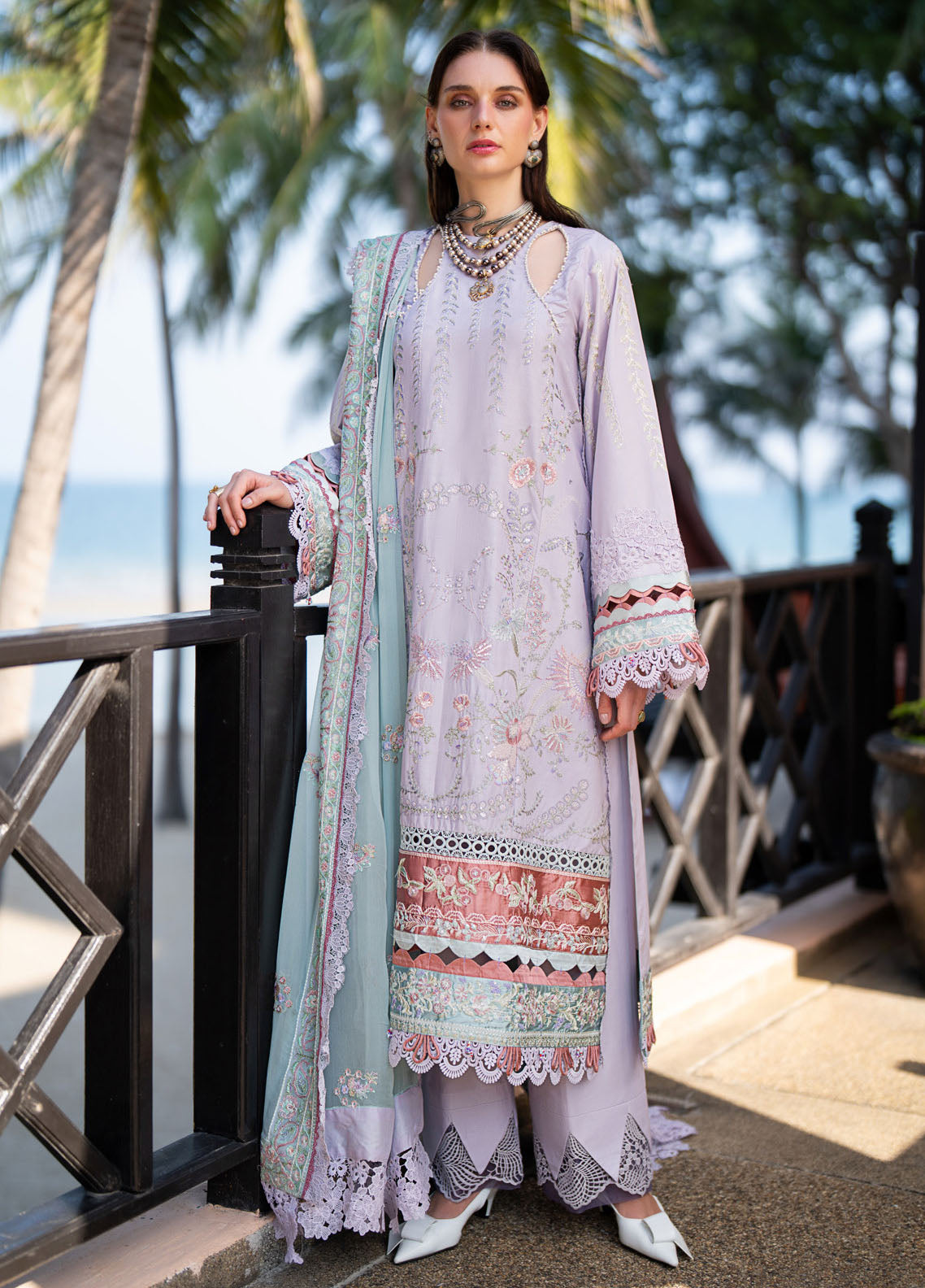 Alif by AJR Couture Signature Luxury Lawn 2024 ASL-11 Castle