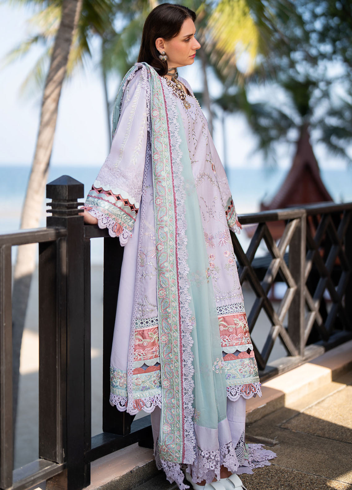 Alif by AJR Couture Signature Luxury Lawn 2024 ASL-11 Castle