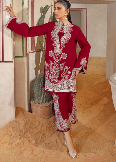 Crimson Pret Embroidered Khaddar 2 Piece Suit CRWP-3B