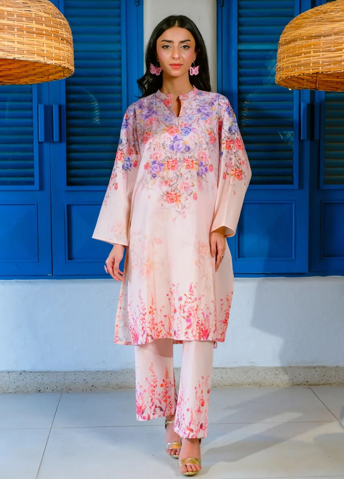 Amal Pret Printed Lawn 2 Piece Suit Bloom