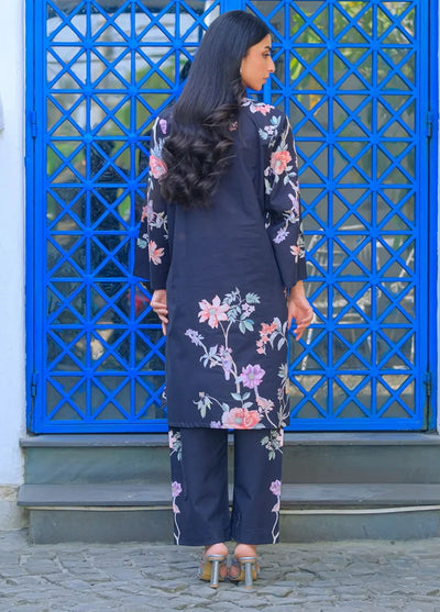Amal Pret Printed Lawn 2 Piece Suit Nebula