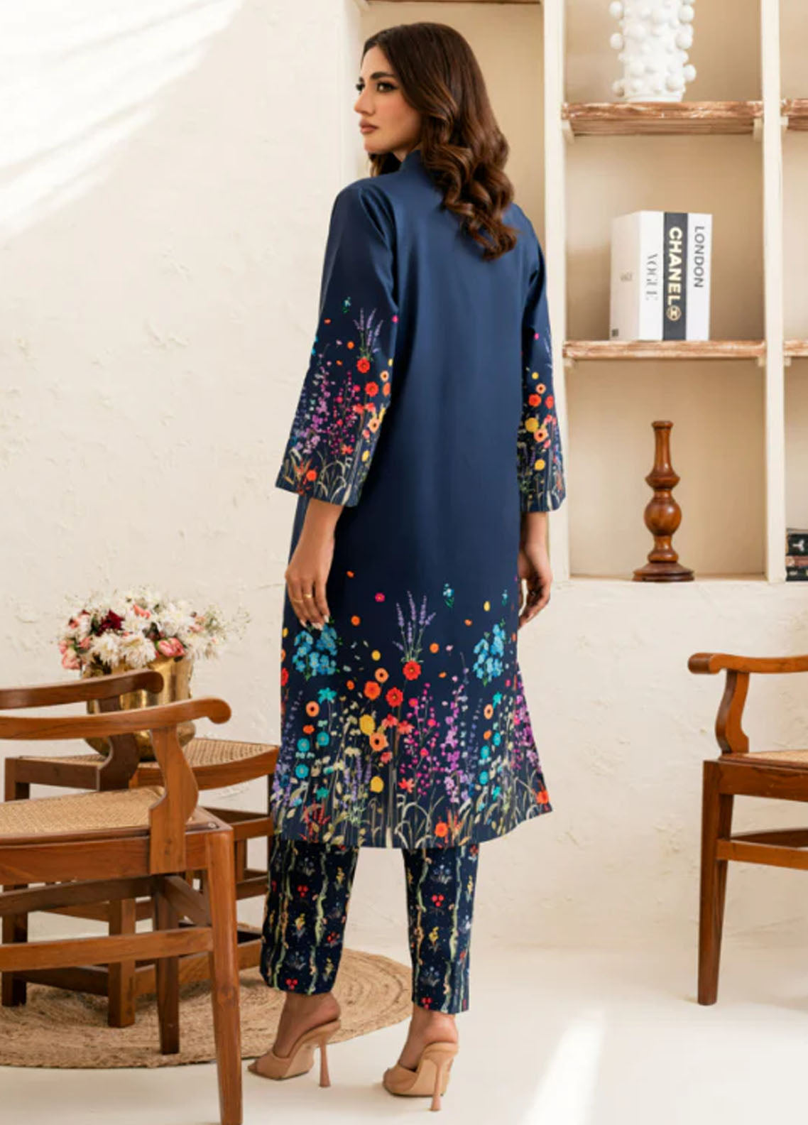 Amal Pret Printed Lawn 2 Piece Suit Oasis