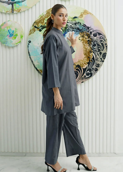 Amal Pret plain Lawn Cotton 2 Piece Suit Euphoria