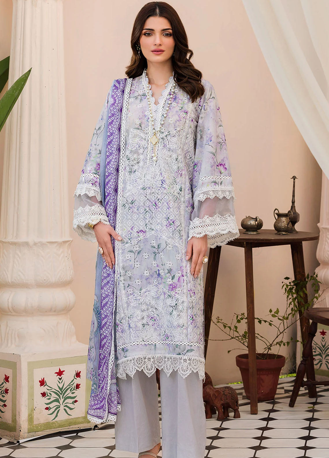 Amal by Motifz Digital Embroidered Collection 2024 4628-Izmit