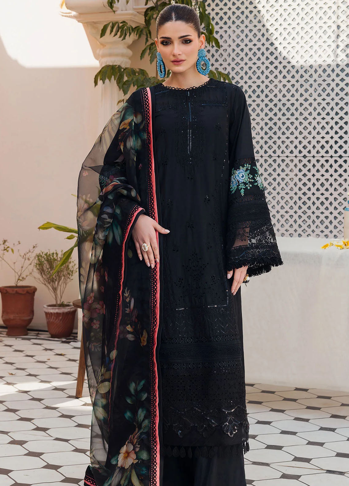 Amal by Motifz Digital Embroidered Collection 2024 4630-Zile-Sahil