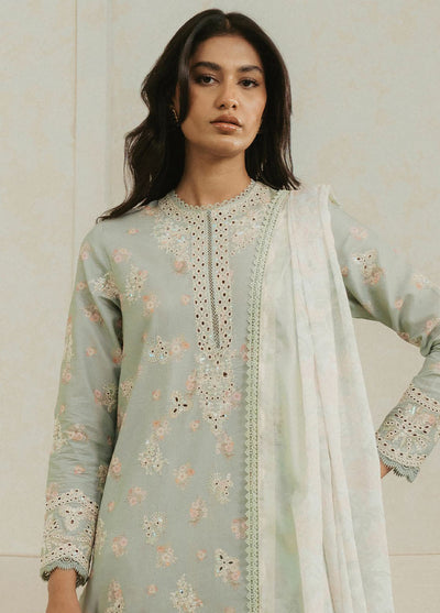 Amore by Ayzel Embroidered Lawn Suit Unstitched 3 Piece AAF25AS D-02 Bliss