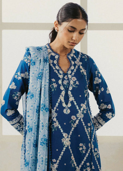 Amore by Ayzel Embroidered Lawn Suit Unstitched 3 Piece AAF25AS D-03 Vory