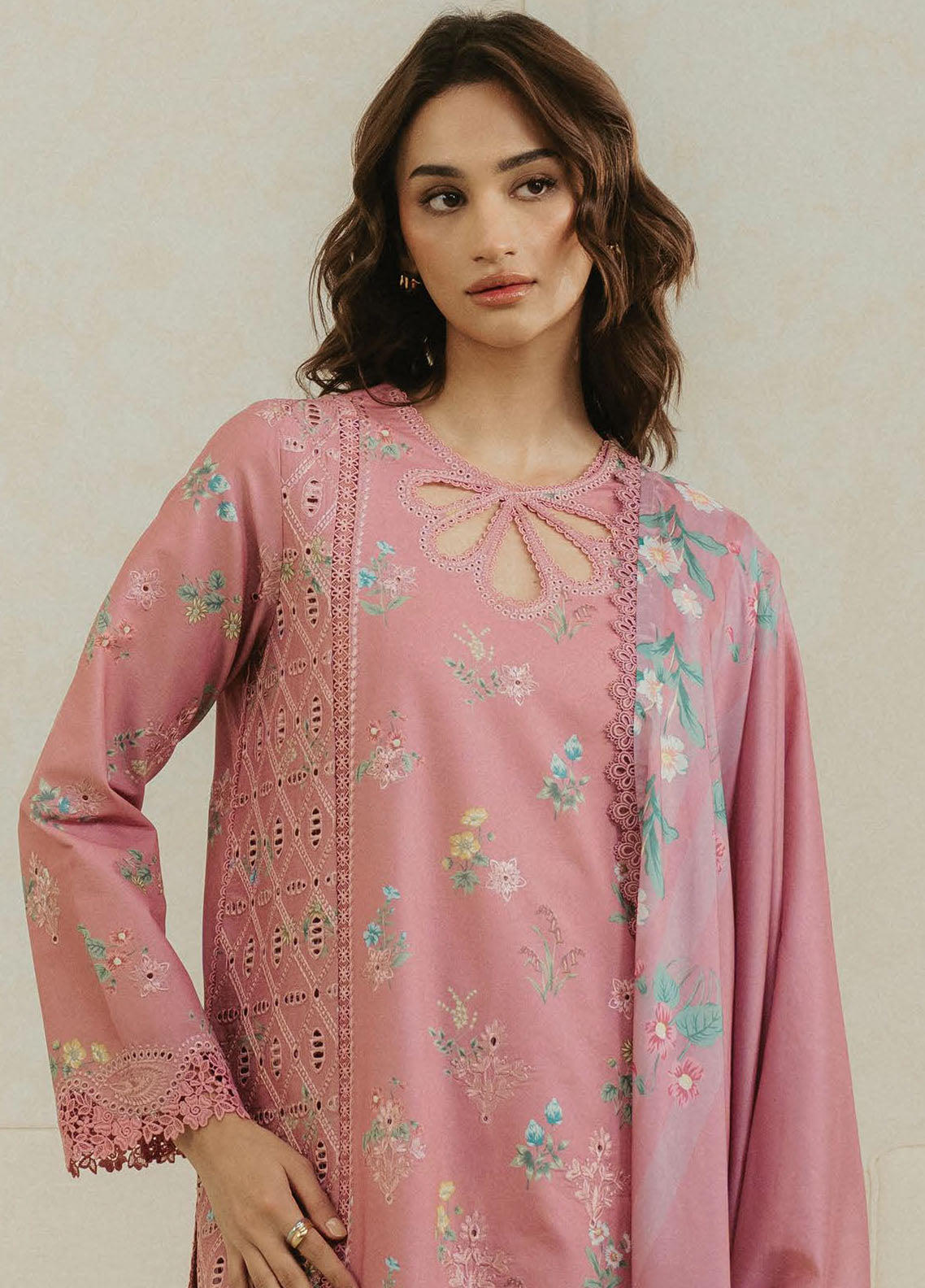 Amore by Ayzel Embroidered Lawn Suit Unstitched 3 Piece AAF25AS D-04 Grace