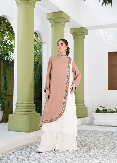 Anayra Amal Pret Embellished Grip Georgette 2 Piece Suit Mehr