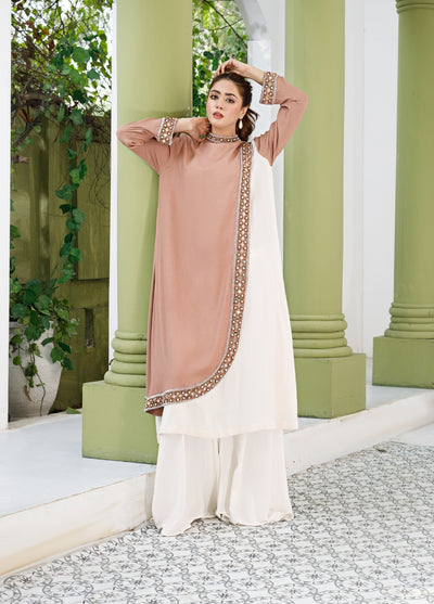 Anayra Amal Pret Embellished Grip Georgette 2 Piece Suit Mehr